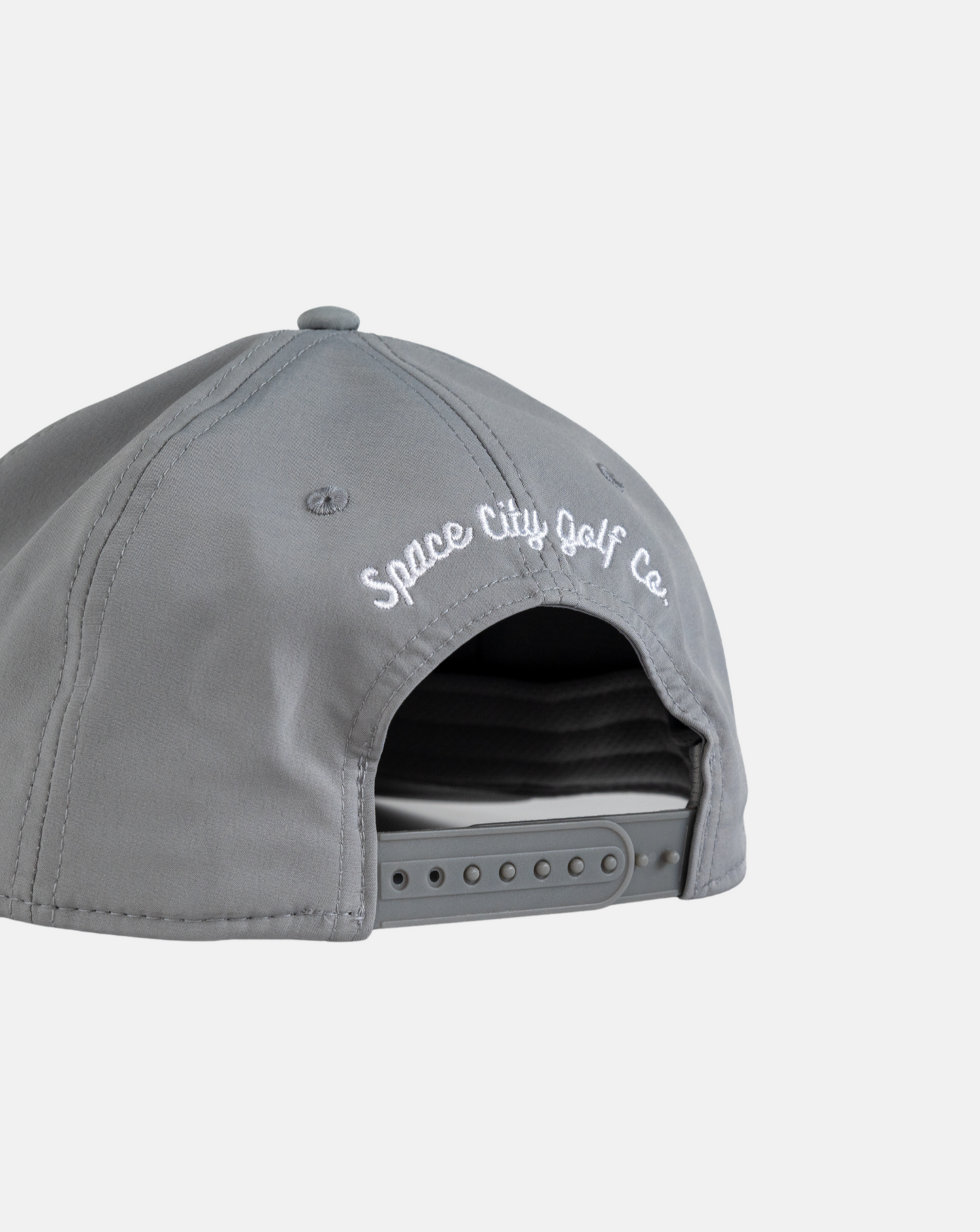 Space City Golf Gray Script Performance Hat