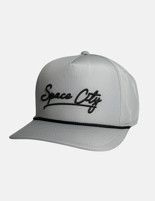 Space City Script - Gray/Black