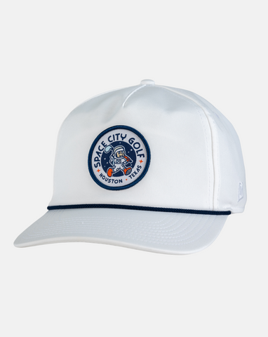 Space City Golf Moon Man Performance Rope Hat