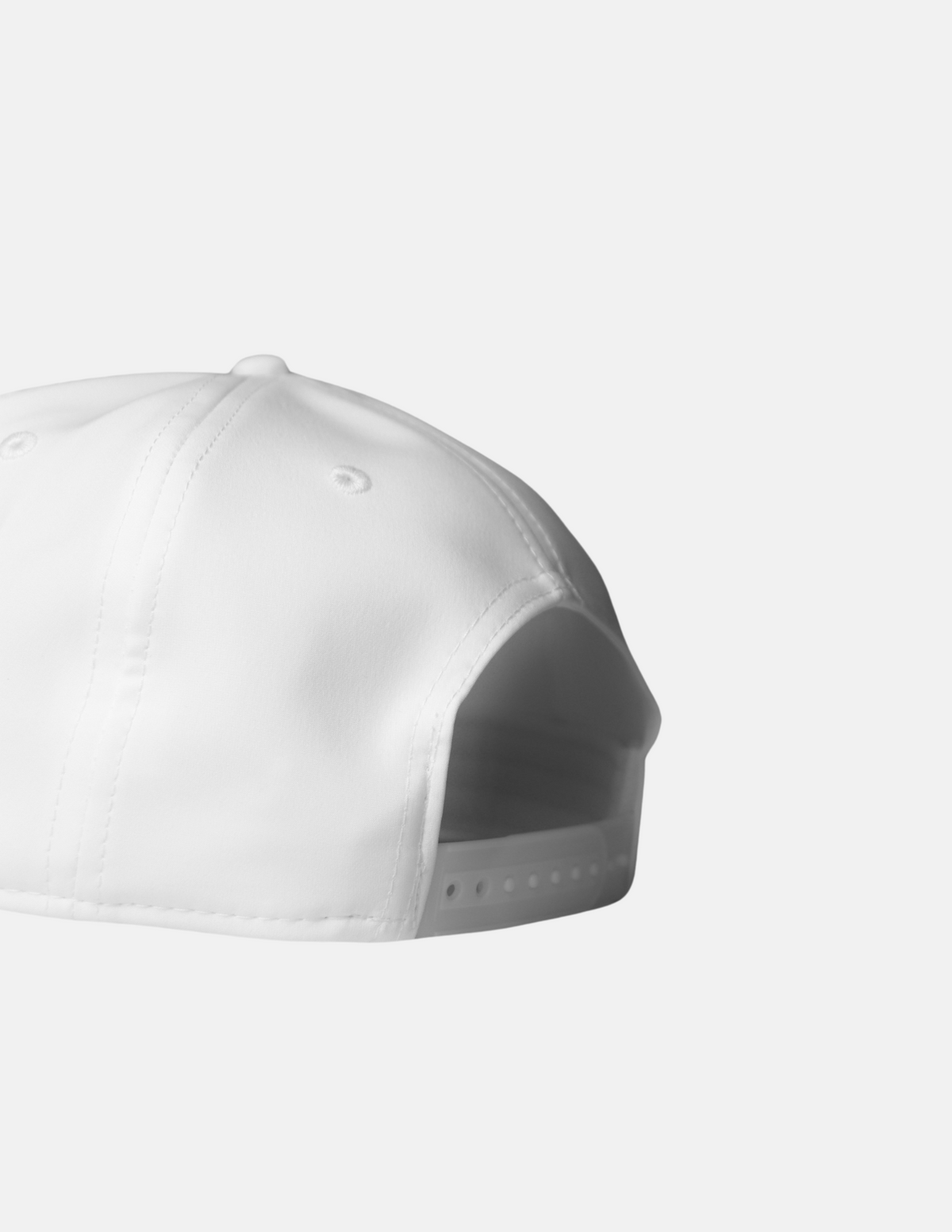 Space City Golf Hat-White_Red