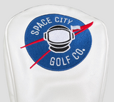 Space City Golf Prepare for Launch Driver Headcover Logo